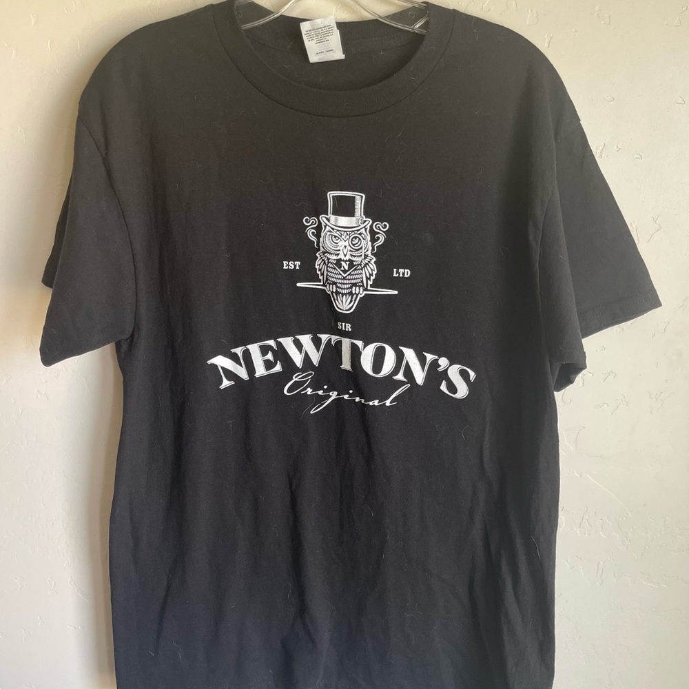 Hanes Black Graphic Men's Tee Newton’s Graphic
